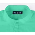 thumbnail image 6 of Atasi Indian Mens Henley Shirt Long Sleeve Casual Mandarin Collar Short Kurta, 6 of 7
