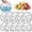 White, variant on YAZHPA 10pcs 3.5Mil Thickened Rugby Snack Bags Reusable Sealed Bags | with Handle Stand-up Rugby Goodie Bags for Team Practice/Game Day Party Supplies, Gifts for Rugby Lovers Players Coache