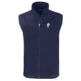 thumbnail image 2 of Men's Cutter & Buck  Navy Houston Oilers Throwback Charter Eco Recycled Full-Zip Vest, 2 of 3