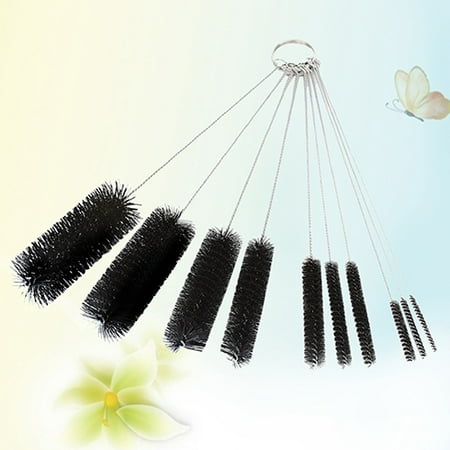 

GYMNASTIKA 10 Pieces Multifunctional Useful Tool Nylon Stainless Steel Durable Brushes Set