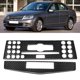 thumbnail image 4 of 2Pcs Carbon Fiber Air Conditioner CD Panel Frame Fit for Mercedes C-Class W204 2007-2010 Left-Hand Driving, 4 of 5