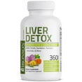thumbnail image 3 of Bronson Liver Detox Advanced Detox & Cleansing Formula Supports Health Liver Function with Milk Thistle, Dandelion Root, Turmeric, Artichoke Leaf & More, Non-GMO, 360 Vegetarian Capsules, 3 of 7