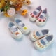 thumbnail image 5 of Zapatos de lona para niñas, zapatos de baile universitarios con suela suave y cómoda, zapatos blancos para niñas de 1 a 6 años, 5 of 6