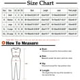 thumbnail image 3 of Women‘s Summer 2 Piece Outfits Lounge Sets Ribbed Knit Crop Top Wide Leg Pants with Pockets S-XXL, 3 of 8