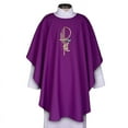 thumbnail image 4 of RJ Toomey JT385 Eucharistic Chasuble-Purple, 4 of 7