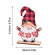 thumbnail image 2 of Adornos Navideños Adorno De Madera Pintada Árbol De Navidad Gnomo Sin Rostro Adorno De Anciano Muñeco De Nieve, 2 of 3