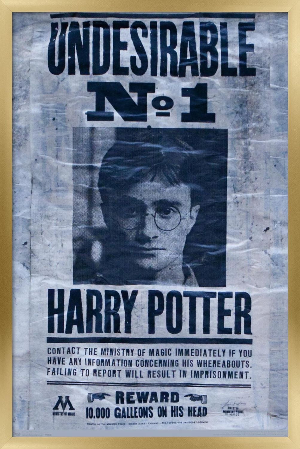 The Wizarding World: Harry Potter - Undesirable Wall Poster