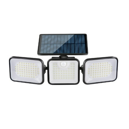 

Liwarace Outdoor Solar Flood Lights with Motion Sensor and 180 LEDs 2Pcs