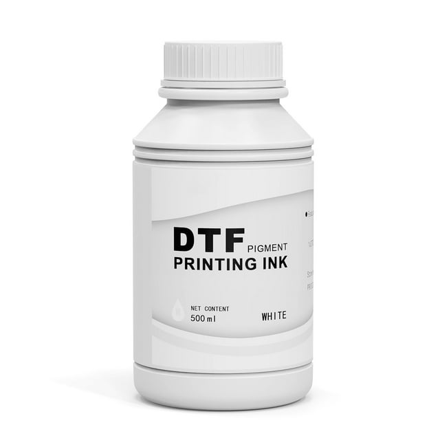 Procoloredfun DTF Ink White, Premium Transfer Printer Ink for Printhead ET-8550, L1800, L805, R2400, P400, P800, XP15000 Professional DTF Printers Direct to Film Heat Tr