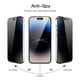 thumbnail image 2 of Protector de pantalla JeTech Privacy para iPhone 14 Pro de 6.1 pulgadas, paquete de 2, 2 of 7