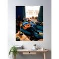 thumbnail image 2 of Mac Demarco Playing His Guitar Poster Wall Art, Modern Wall Decor, 8x12 UNFRAMED, 2 of 3