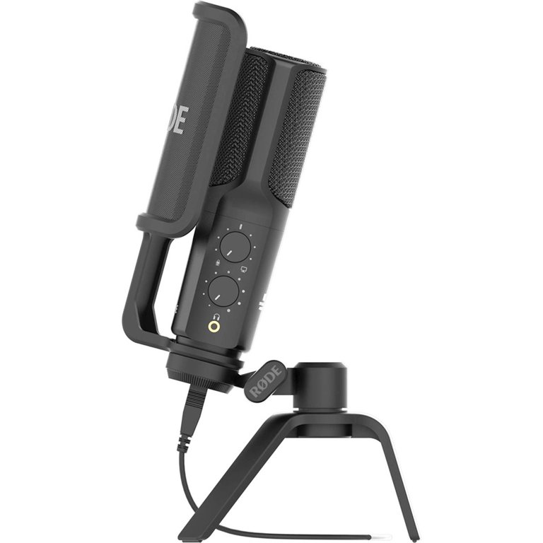  RØDE NT-USB+ Professional-Grade USB Condenser Microphone For  Recording Studio Quality Audio Directly To A Computer Or Mobile Device,  Black : Everything Else