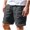 Gray, variant on DDAPJ pyju Birthday Gifts! Summer Shorts for Men Drawstring Cotton Beach Shorts Baggy Comfy Lounge Shorts with Pockets Blue L