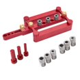 thumbnail image 1 of Woodworking Joinery Hole Drill Guide Self Centering Punching Tool, 1 of 5