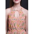 thumbnail image 4 of Bimba Floral Ladies Sleeveless Long Print Maxi Dress with Side Slits Summer Wear-XXX-Large, 4 of 6