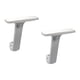 thumbnail image 3 of 2x Reposabrazos para silla de oficina Accesorios Reposabrazos Fácil de instalar Conveniente para la mayoría de para juegos Blanco shamjiam Reposabrazos de repuesto, 3 of 8