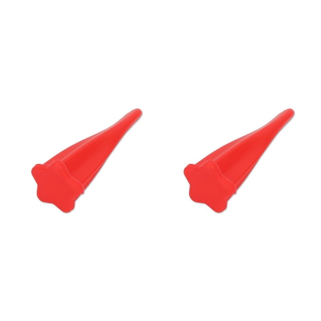 Molde de paletas heladas Billuyoard Forma de estrella Silicona Relleno Rojo CBP186222