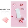 thumbnail image 5 of 100 Pcs Pink 100pcs Sanitary Bag Sanitary Napkin Disposal Bag Female Hygiene Disposal Bag Miss, 5 of 6