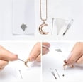 thumbnail image 5 of Moon Urn Necklace 316L Stainless Steel Memorial Lockets - Fill kit, 5 of 6