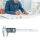 thumbnail image 3 of Pantalla electrónica Digital VERNIER CALIPER PORTABLEMostrar VERNIER CALIPER ELECTRÓNICO 0.2 MM MEDICIÓN RÁPANDO Micrómetro Micrómetro Portátil Batería de carpintería Funcionó 3 botones, Plata AweSitey TO000931-03, 3 of 7