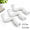 White, variant on Green Flexible Rain Gutter Downspout Extensions, 3 Pack, Extends 21 to 68 Inches