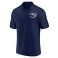 thumbnail image 2 of Men's Fanatics  Navy New England Patriots Lockup Polo, 2 of 3
