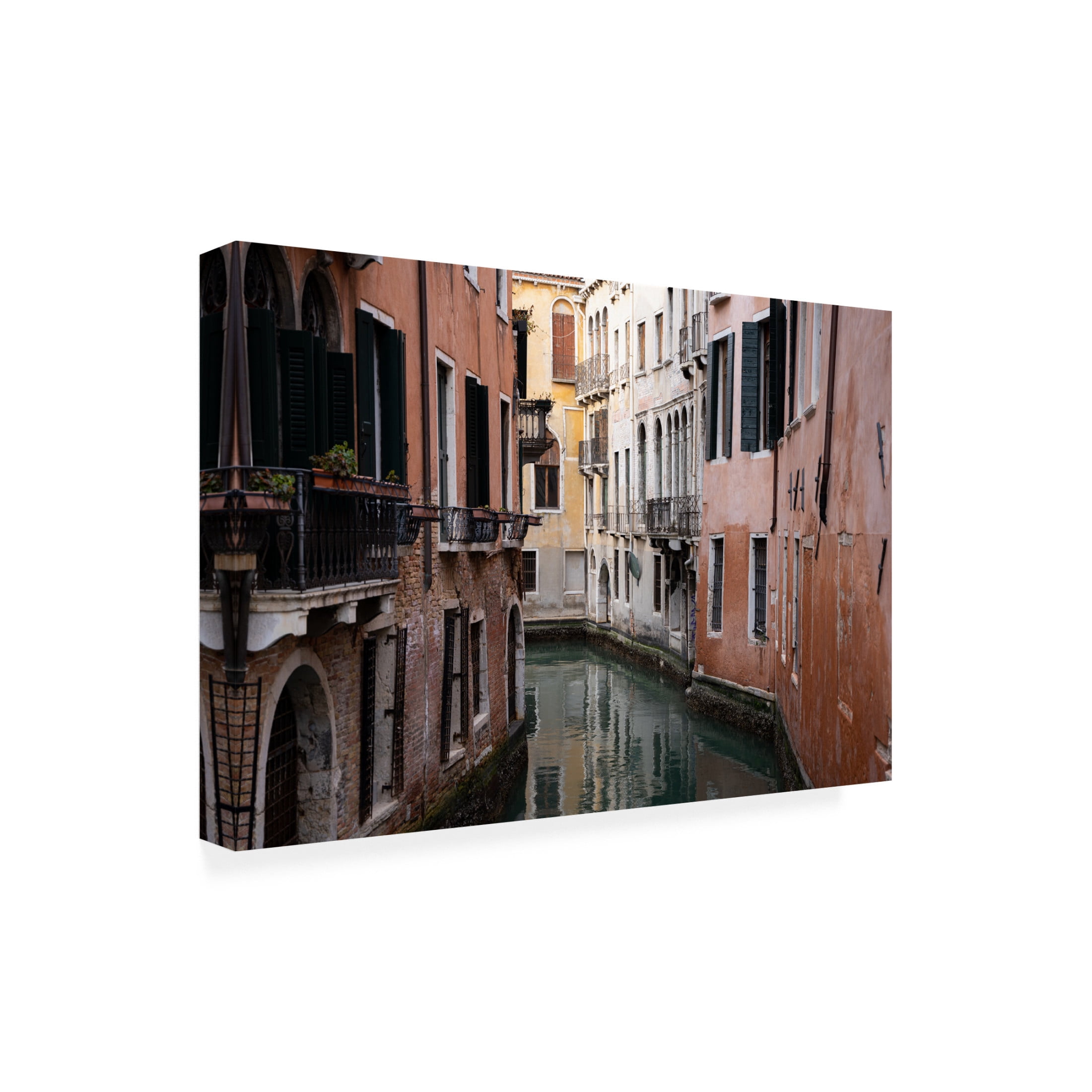 Trademark Fine Art Barak Shacked Venice Streets Canvas Wall Art
