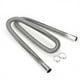 thumbnail image 1 of Sidaley Tubo de calentador de coche de 150cm conector de tubo de escape de estacionamiento de ventilación de aire de acero inoxidable con 2 Vehículos, repuestos y accesorios Mis, 1 of 6