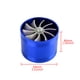 thumbnail image 4 of Turbo de admisión automática universal para automóvil de un solo lado para camión de vehículo (azul) Tmvgtek Accesorios para autos y motos, 4 of 9