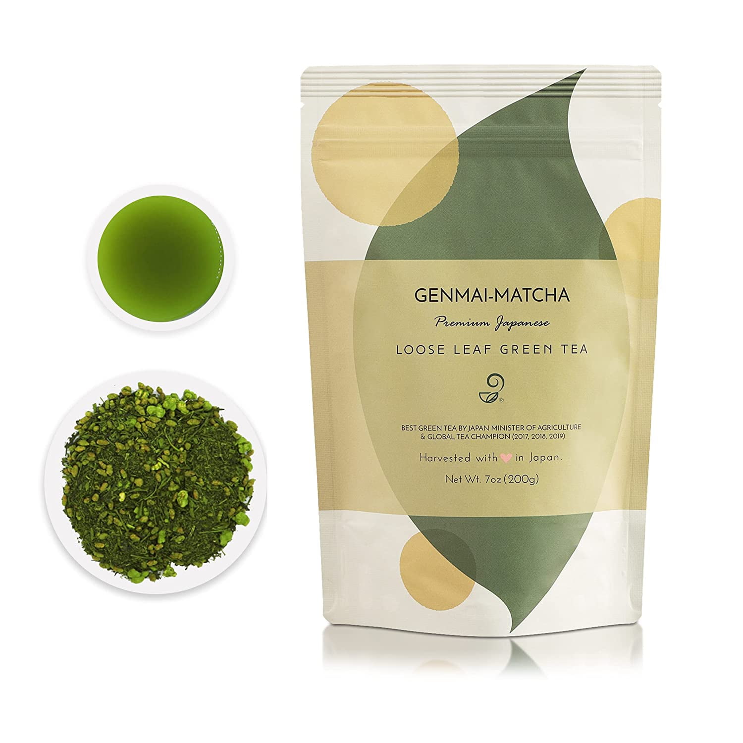 Genmai Matcha Premium Japanese Green Tea With Brown Rice and Matcha