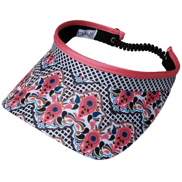 Glove It Women's Printed Coil Golf Visor
