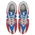 thumbnail image 2 of Puerto Rico Shoes Men Women Running Tennis Shoes Breathable Casual Puerto Rico Flag Sneakers White Size 9.5, 2 of 5