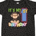 thumbnail image 4 of Inktastic Monkey First Birthday Boys or Girls Baby Bodysuit, 4 of 5