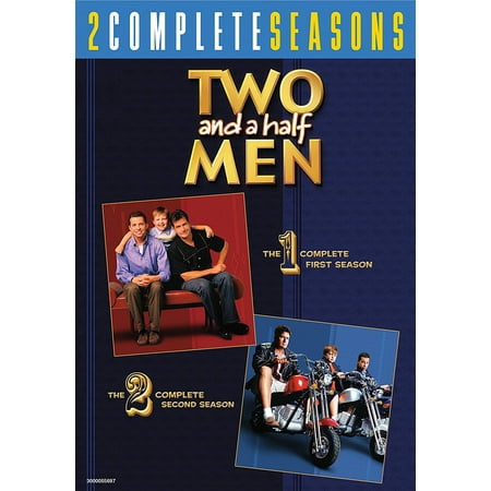 Two and a Half Men: The Complete First and Second Seasons [8 Discs] [DVD]