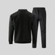 thumbnail image 4 of Ceisia Men's Regular Fit Waffle Knit Baseball Collar Jacket & Jogger Pants Set | Casual Outdoor Two-Piece Outfit Gifts, 4 of 5