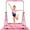 Pink with Mat, variant on ZENOVA Gymnastics Bar Kids with Mat, Junior Training Bar, Height Adjustable Horizontal Bars, Folding Gymnastics Bars Monkey Bars for Kids, Pink