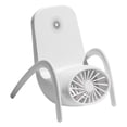 thumbnail image 1 of Billuyoard Mini ventilador con carga USB, soporte para teléfono móvil de escritorio, ventiladores para silla, herramientas de refrigeración portátiles Electrodomésticos Blanco Billuyoard HA059976-01B, 1 of 6