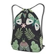 thumbnail image 4 of XMXT Unisex Drawstring Backpack for Women Men, Abstract Butterfly Flower Waterproof Gym Bag String Bags for Shopping Sport Travel, m, 4 of 8