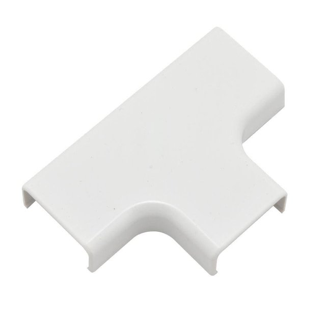 Funda para cables Wiremold C51 Cordmate II con ajuste en T, color blanco (1 paquete)