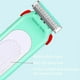 thumbnail image 4 of Razors For Women 6 Refills 3 Blades Shaver For Face Legs Bikini Area, Comfort Glid, Green, 4 of 5
