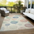 thumbnail image 3 of Dalyn Rugs Machine Washable Indoor/Outdoor Chantille Ivory 3' x 5' Rug, 3 of 9
