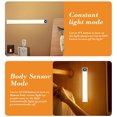 thumbnail image 4 of ¡Descuentos Flash!, Luz de gabinete con sensor de cuerpo delgado, recargable por USB, luz de noche magnética inalámbrica, enfriador de vinos, armario, zapatero, luz de pasillo Akmoler, 4 of 7