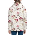 thumbnail image 6 of Kdxio Floral Mushroom Pattern Kids Boys Girls Zip Up Hoodie 3D Printed Hooded Sweatshirt Hoody Coat with Pocket 7-12 Y-Small, 6 of 6