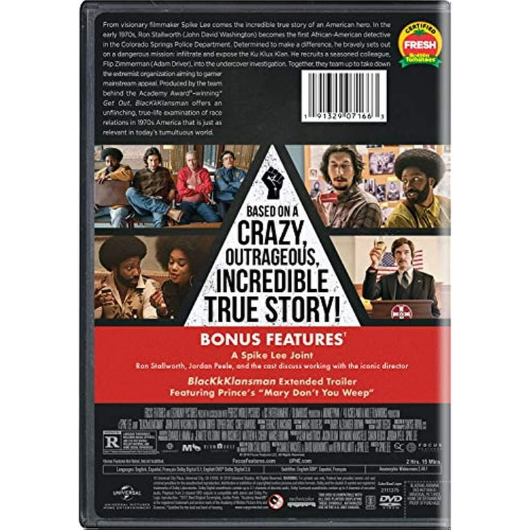 BlackkKlansman [DVD] - Walmart.com
