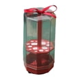 thumbnail image 1 of Caja de almacenamiento impermeable portátil de gran capacidad del organizador del sostenedor del cepillo del maquillaje para Rojo Jinwen Soporte para brochas de maquillaje, 1 of 4