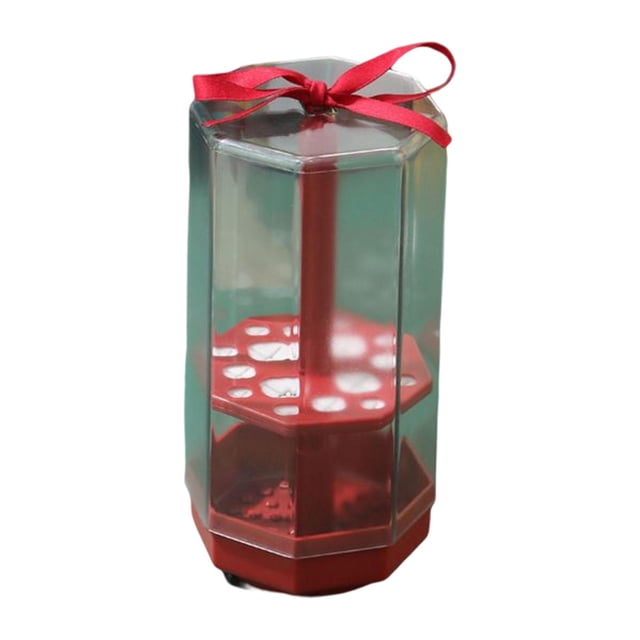 Caja de almacenamiento impermeable portátil de gran capacidad del organizador del sostenedor del cepillo del maquillaje para Rojo Jinwen Soporte para brochas de maquillaje