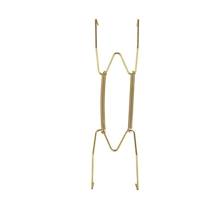 

Dish Display Plate Hangers Stainless Steel Decorative Wire Plate Hanger Holders Spring Hook Holder Hanging Wire For Decorative Plates And Art Tall under Bed Storage Clothes Storage Organizer Closet