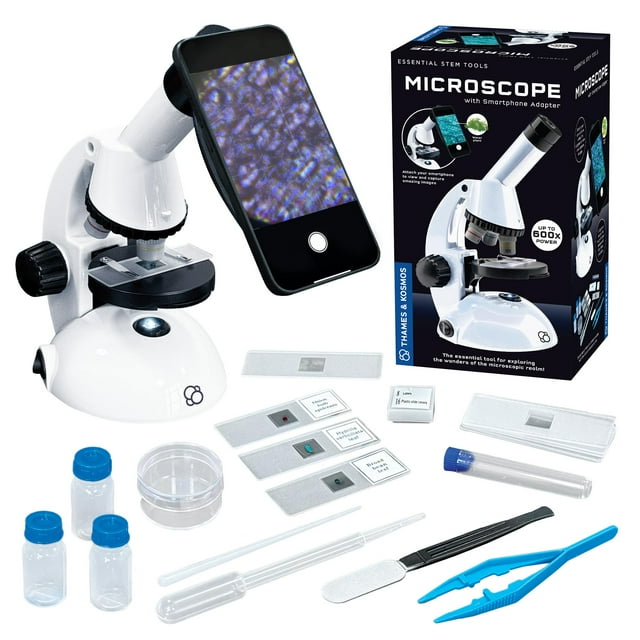 Microscope Thames & Kosmos Essential con adaptador para smartphone