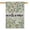 White-92, variant on Spring Summer Multicolored Flower Leaves Garden Flag 28x40 Inch Double Side for Outdoor Courtyard Garden Decor Flowers Welcome Holiday Flag for Outside Decoration