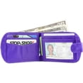 thumbnail image 5 of Big Skinny Women's Taxicat Bi-Fold Slim Wallet, Holds Up to 25 Cards, Purple, 5 of 7